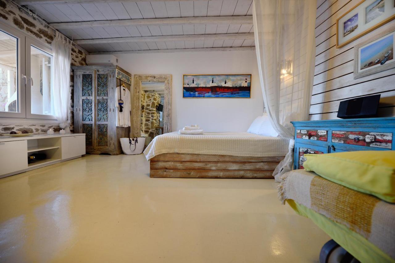 Villa Princess 6 Private With Pool Panormos Beach Eksteriør billede