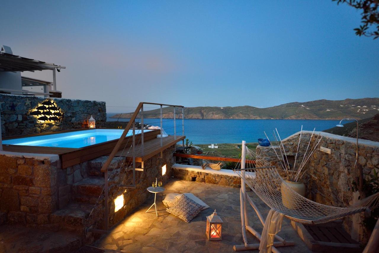 Villa Princess 6 Private With Pool Panormos Beach Eksteriør billede