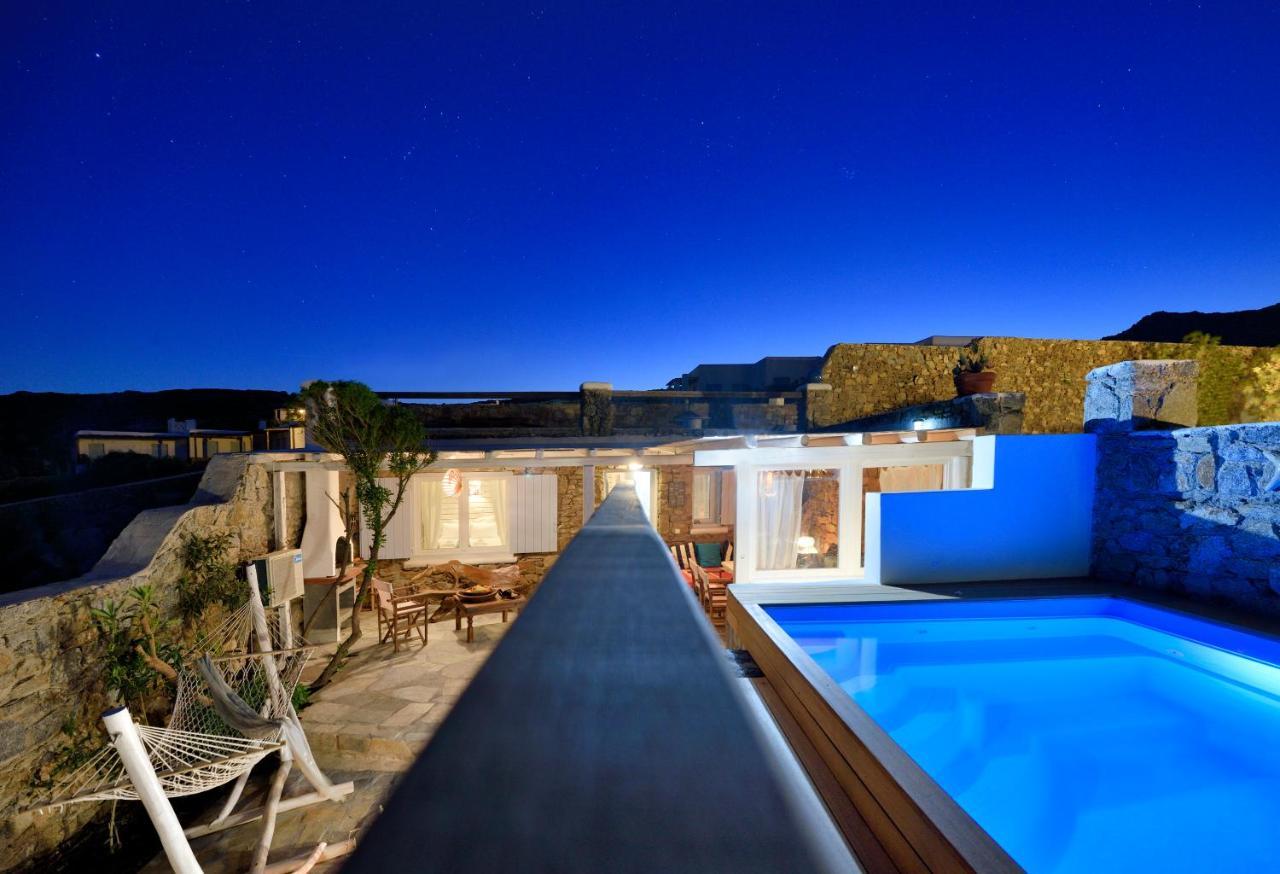 Villa Princess 6 Private With Pool Panormos Beach Eksteriør billede
